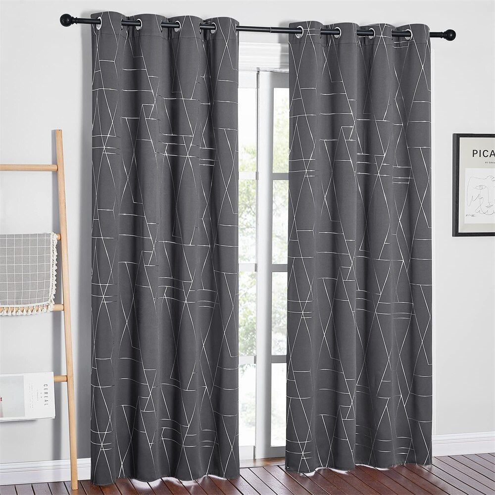 Hamina Gris - Rideau Occultant