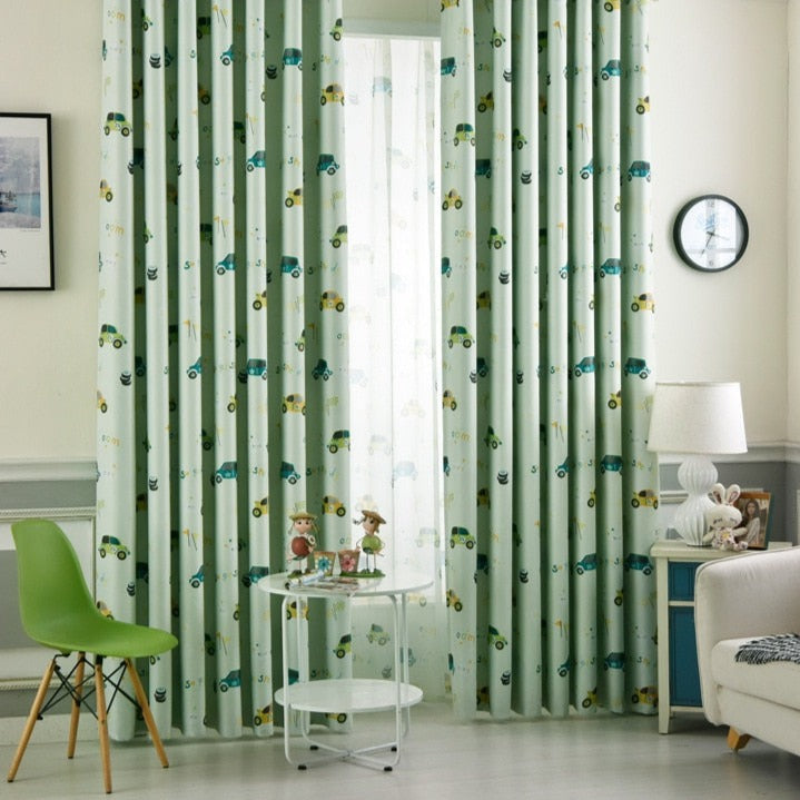 Paroo Rideau Voilage Vert