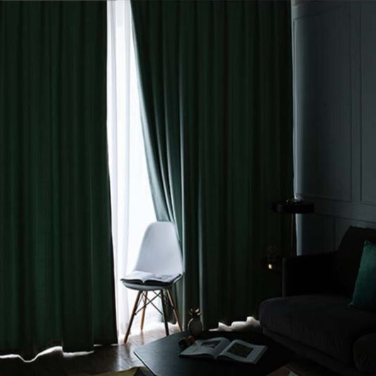 Lagan – Rideaux Occultants Vert d'Eau, 220 × 115 cm