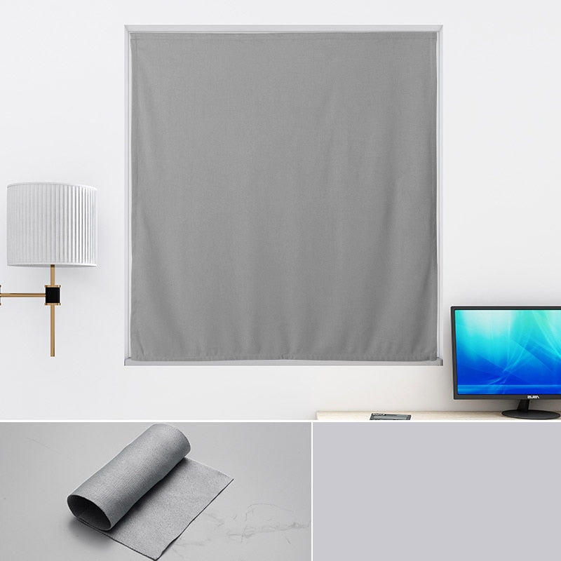 Rideau Velcro Thracite Couture