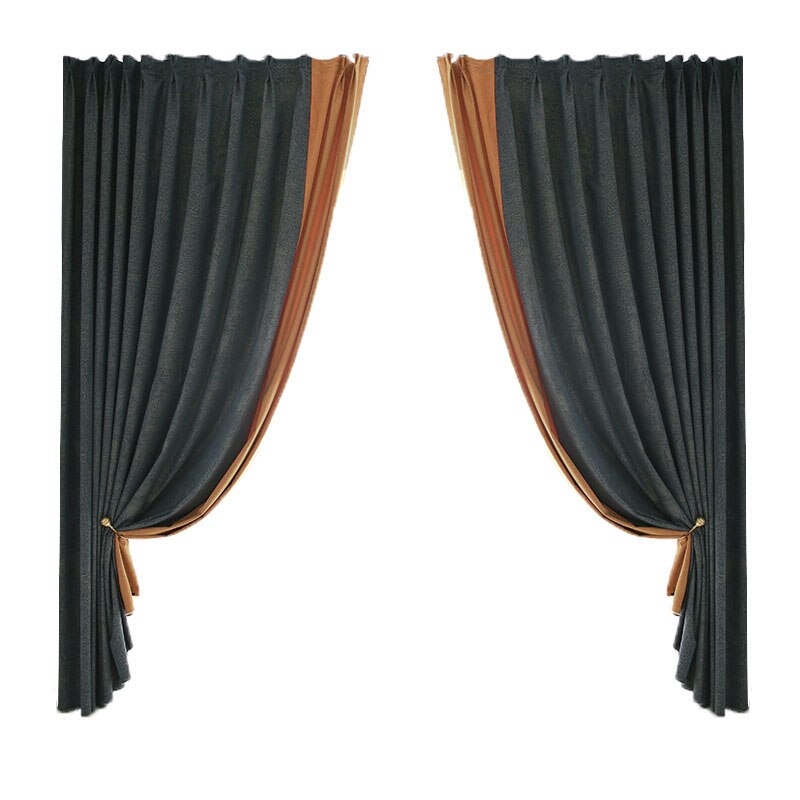 Rideau Occultant Cork Bleu Foncé - Collection Premium