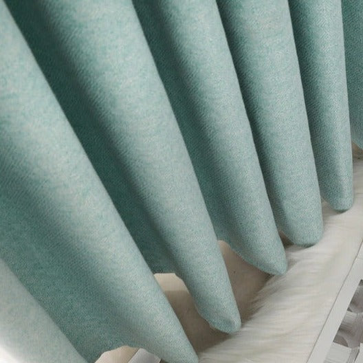 Vita Turquoise Rideau Semi-Occultant