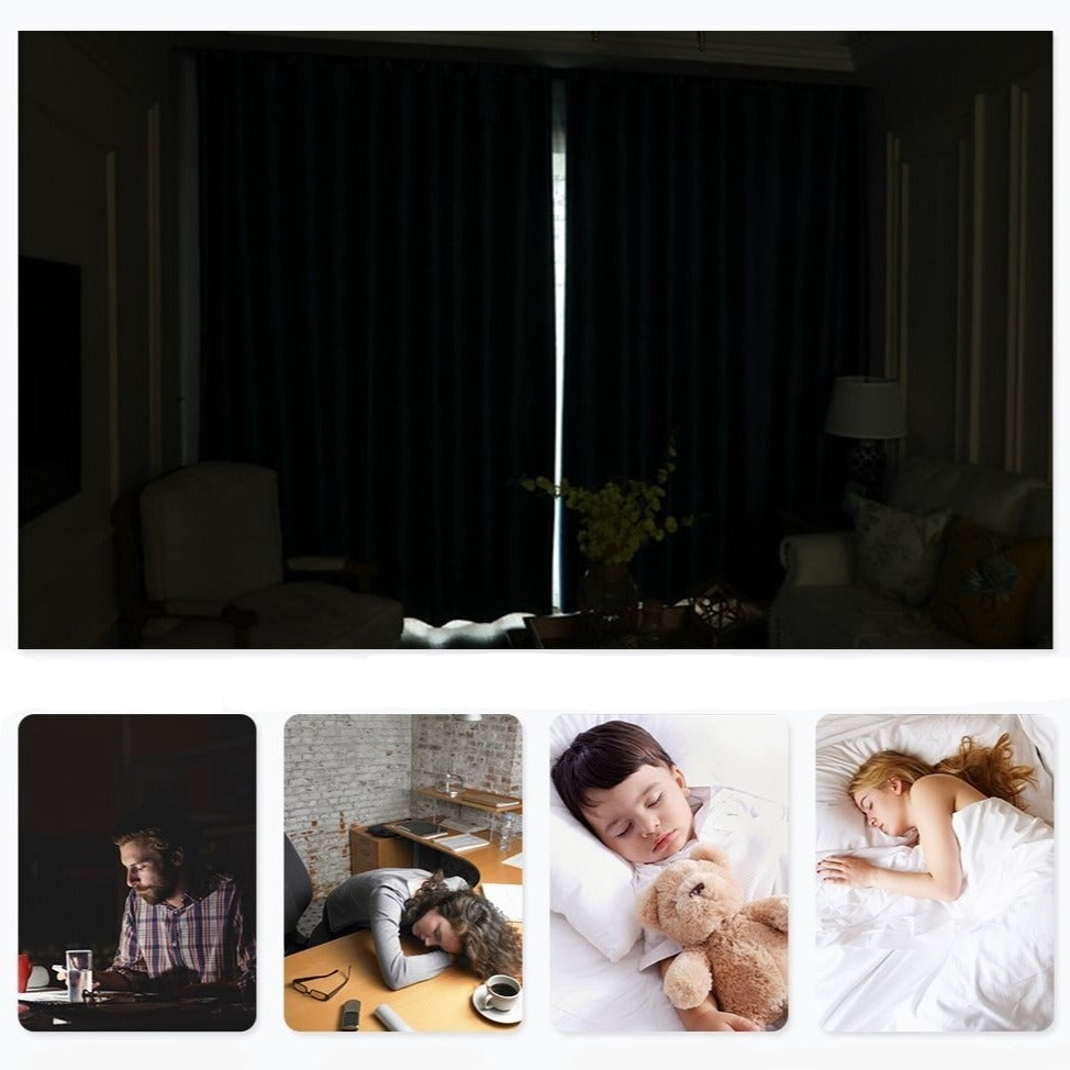 LumiAura Rideau Thermique Light Bleu Nuit