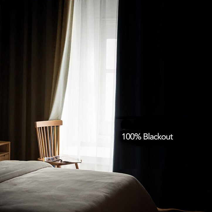 Rideau Occultant Kross Vert - Édition Couture