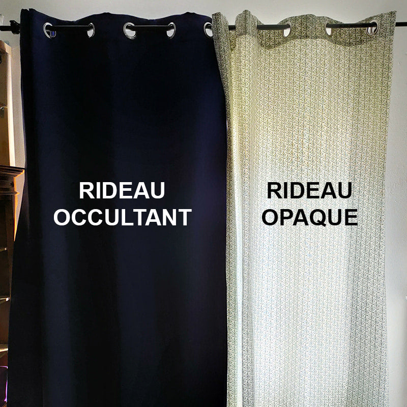 Intimity - Rideau Phonique Bleu Marine