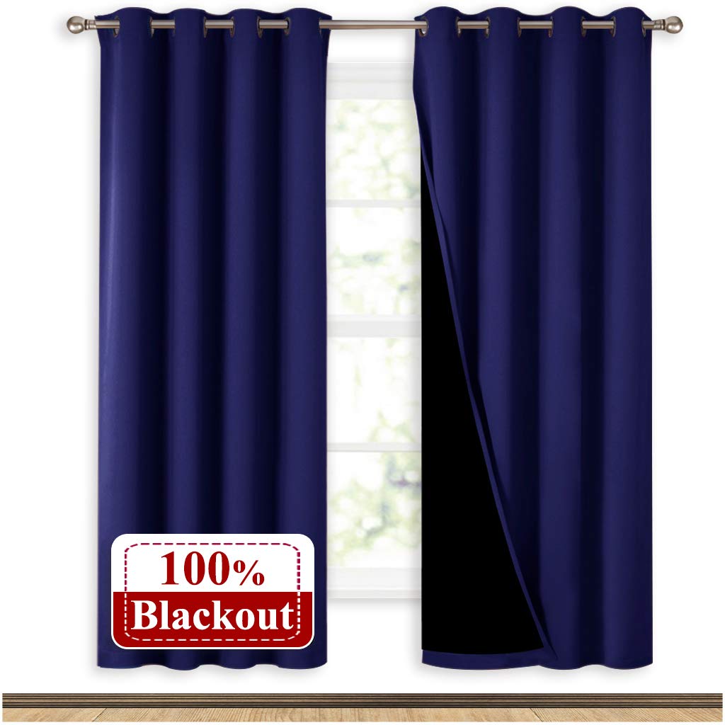 Rideau Thermique Light Bleu-Violet