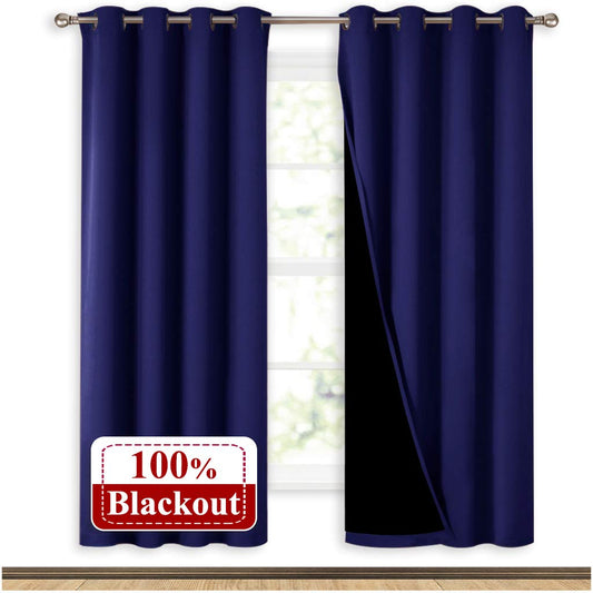 Rideau Thermique Light Bleu-Violet