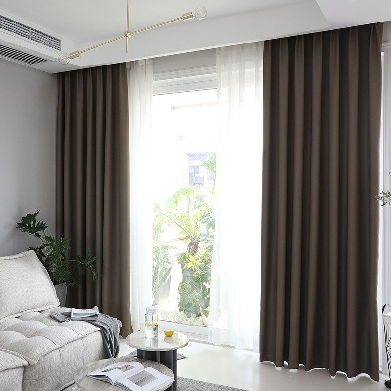 Tisto Rideau Occultant Marron