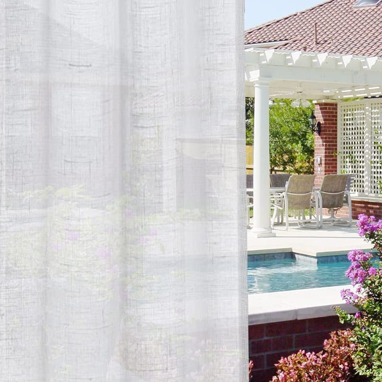 Rideau Extérieur Magnolia Signature