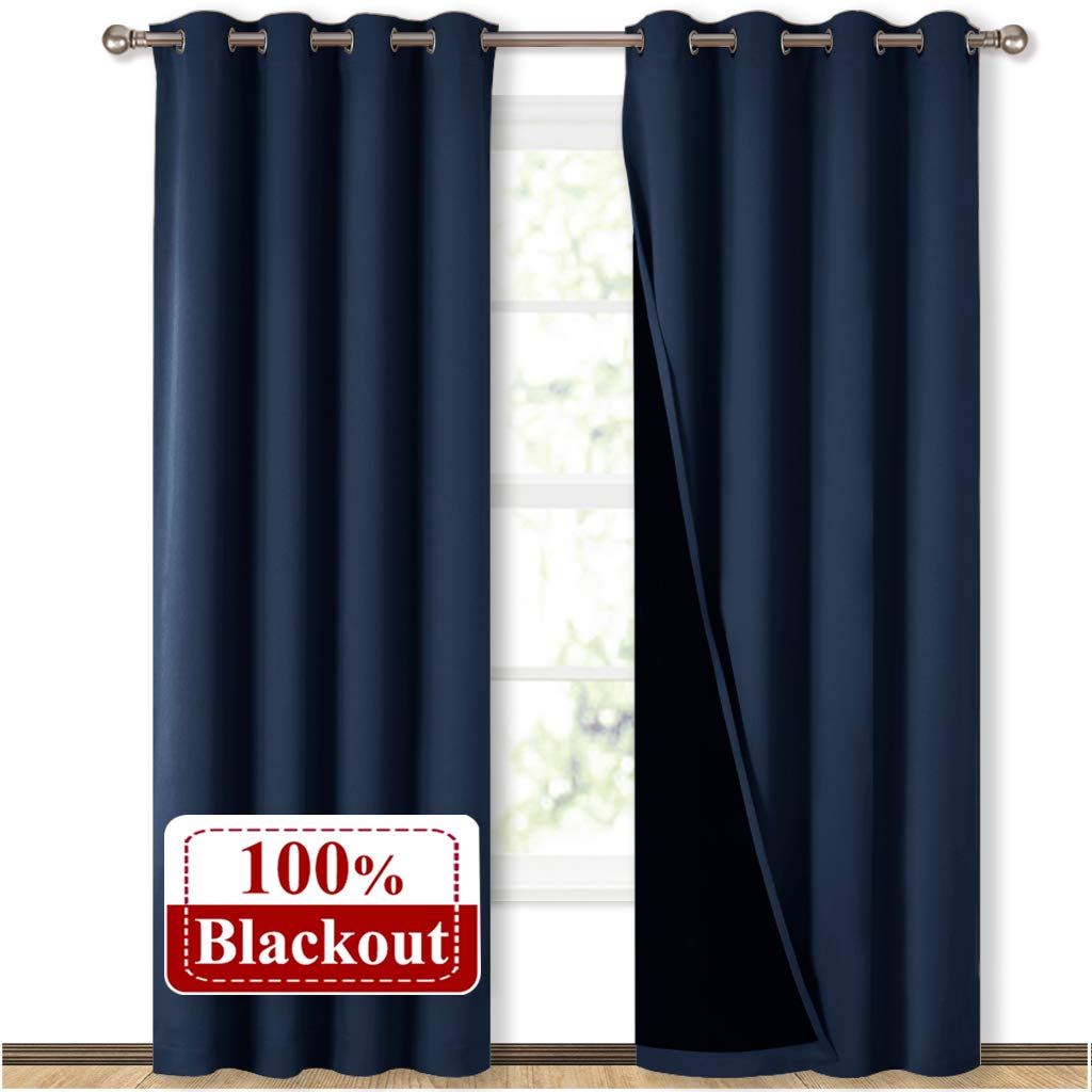 LumiAura Rideau Thermique Light Bleu Nuit