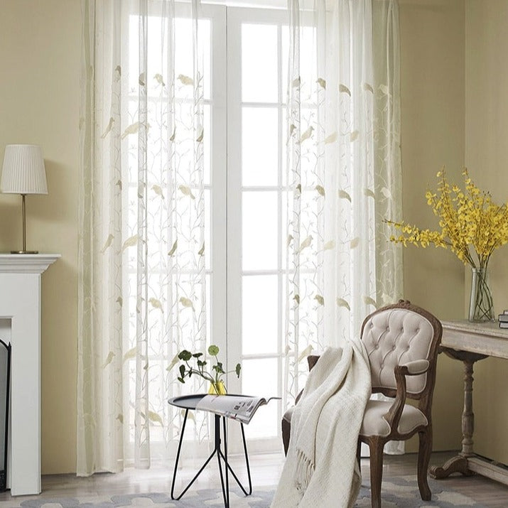 Birdy Rideau Voilage