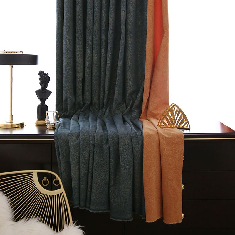 Rideau Occultant Cork Bleu Foncé - Collection Premium