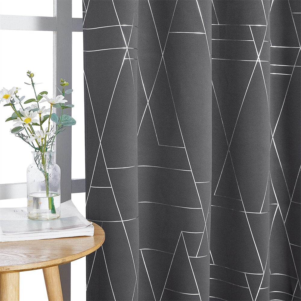 Hamina Gris - Rideau Occultant