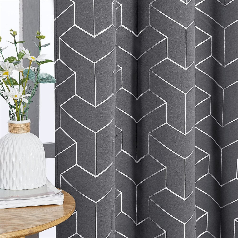 Rideau Occultant Akram Gris — Édition Signature