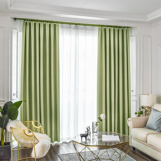 Rideau Occultant Inny Vert Couture