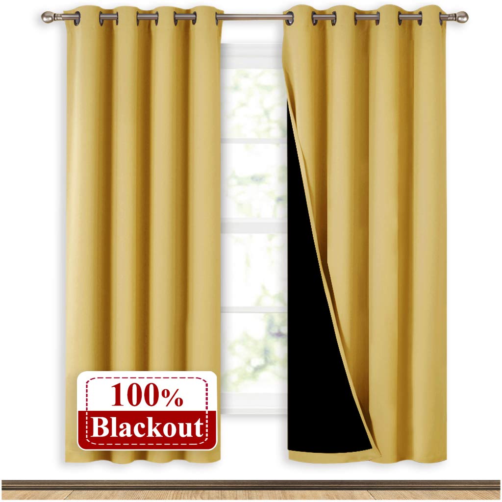 Rideau Thermique Light Moutarde Jaune