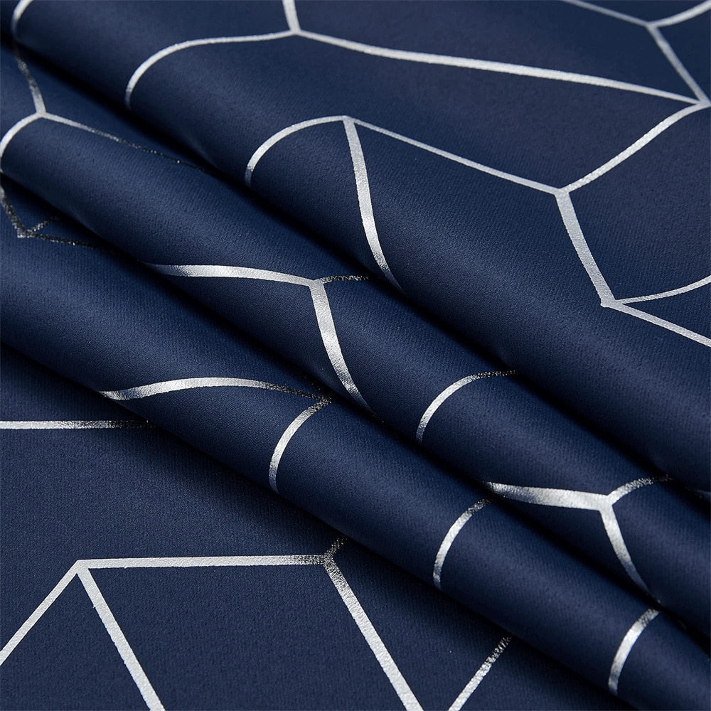 Rideau Occultant Akram Bleu - Édition Premium