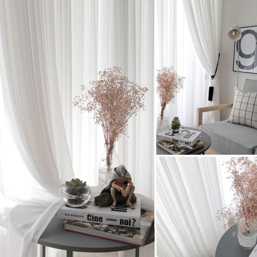 Ever Rideau Voilage Blanc