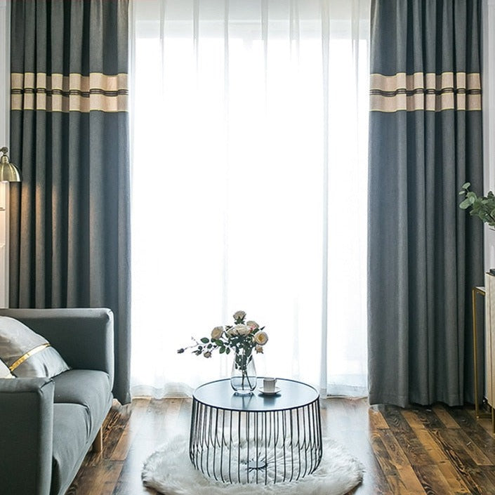 Rideau Glomma Gris — Édition Prestige