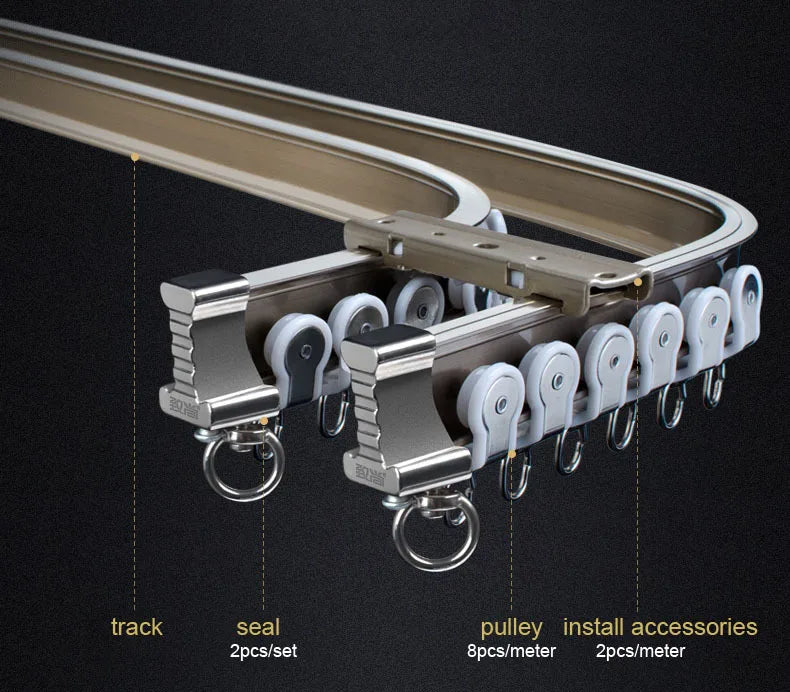 RailRoad: Rail Courbe pour Rideau