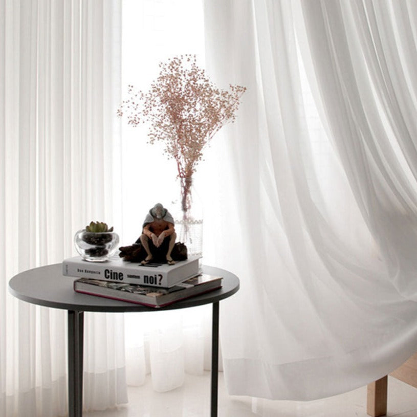 Ever Rideau Voilage Blanc