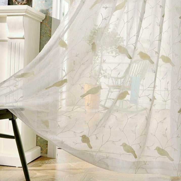 Birdy Rideau Voilage