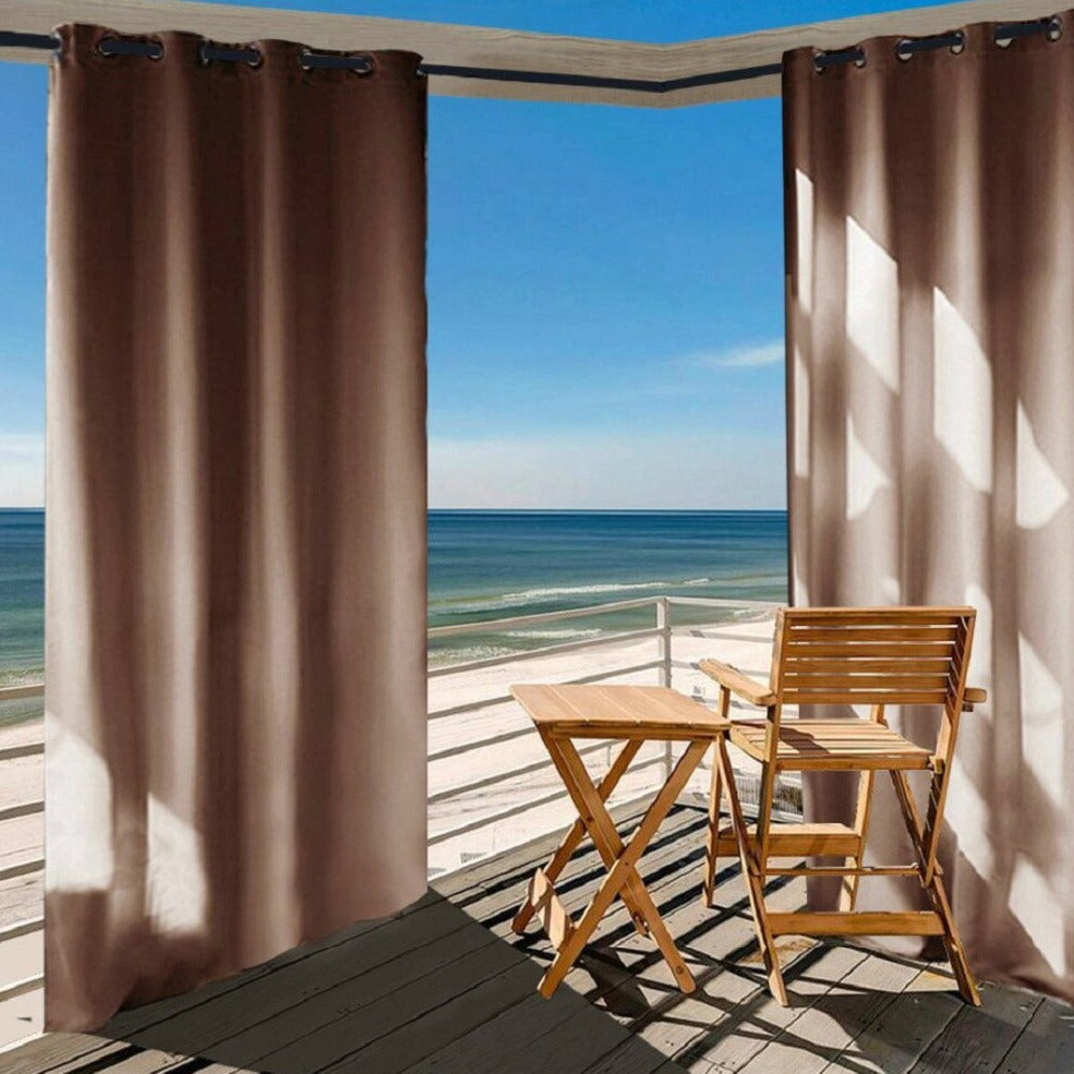 Karom Rideau Extérieur – Châtain