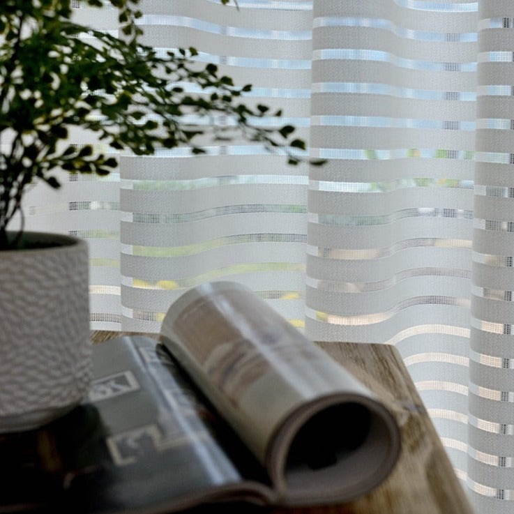 Valencia Voilage Rideau – Signature Élégance