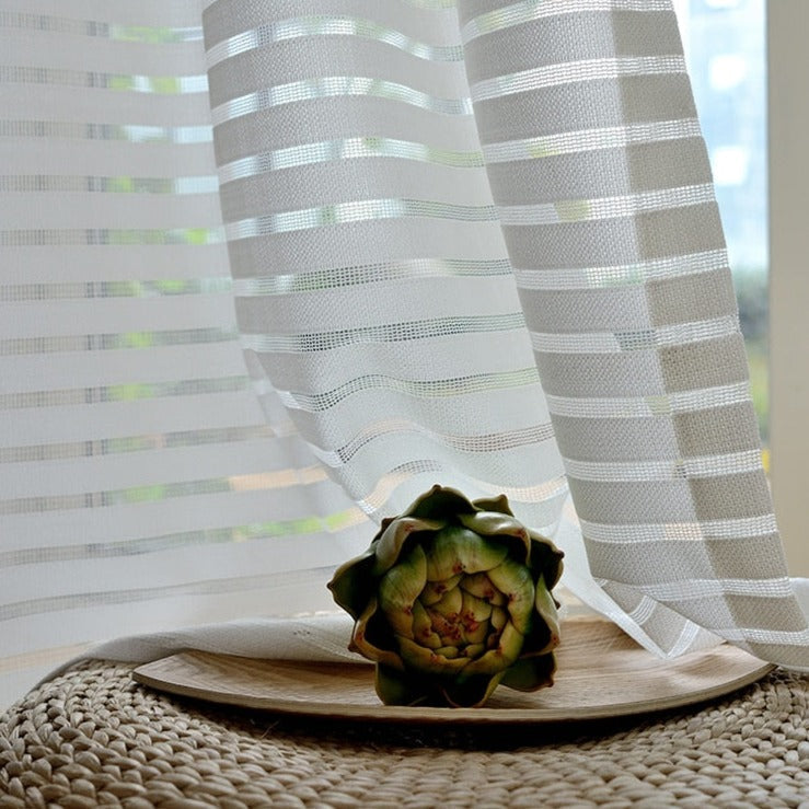 Valencia Voilage Rideau – Signature Élégance