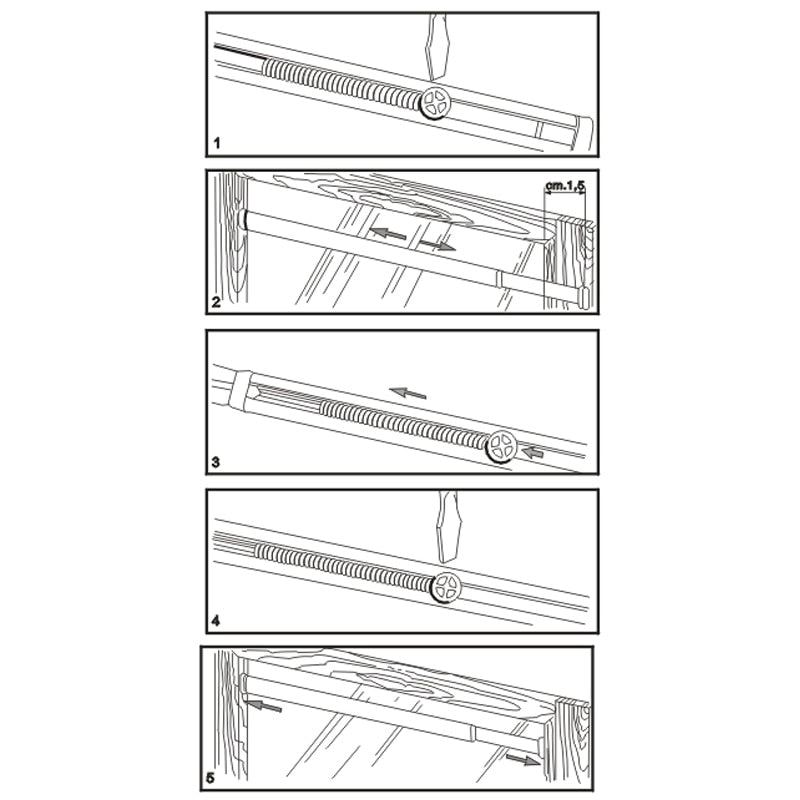 Tringle à Rideaux Extensible — Entre Deux Murs