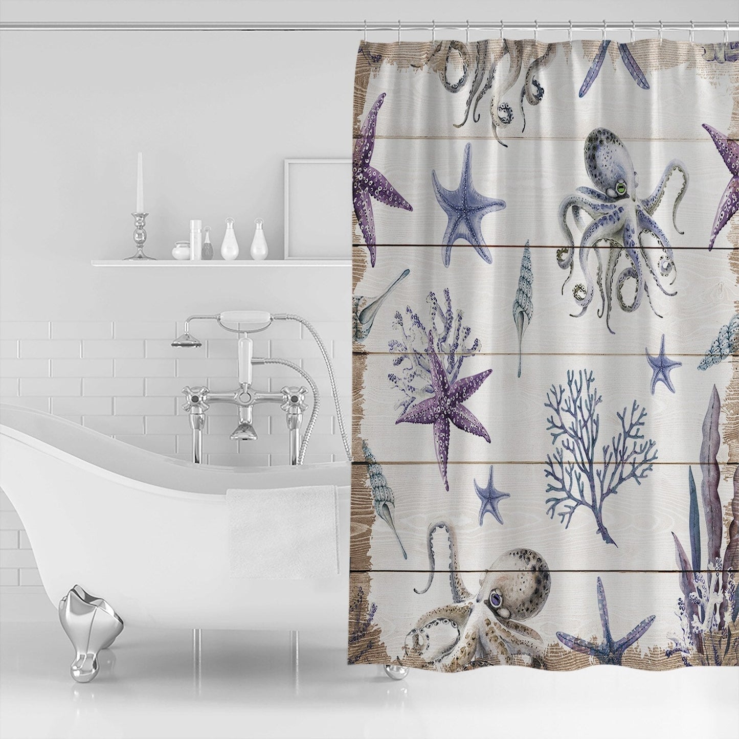 Dalafo Rideau de Douche