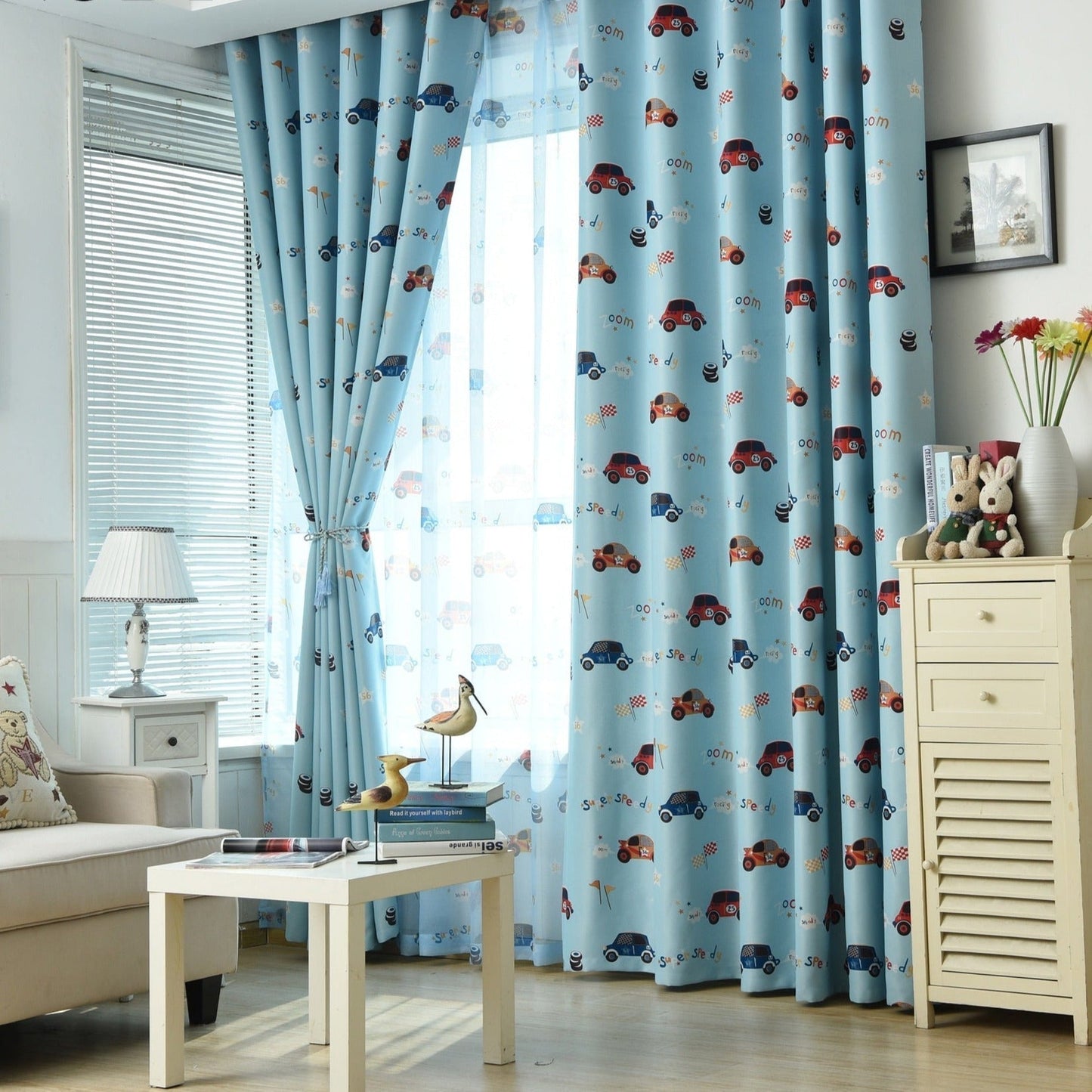 Rideau Occultant Paroo Bleu — Collection Signature