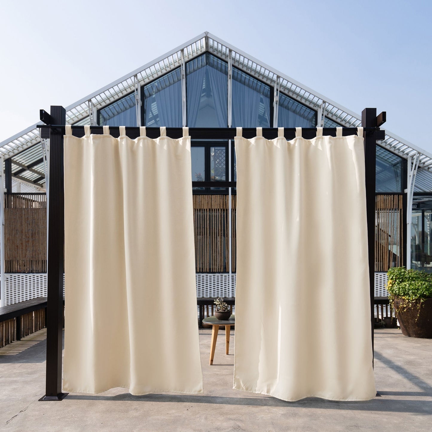 Rideau Extérieur Corail Couture