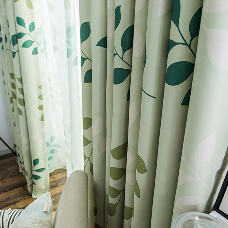 Rideau Jamma Vert Couture