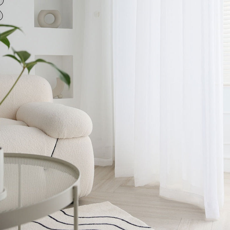 Bride Blanc - Rideau Voilage