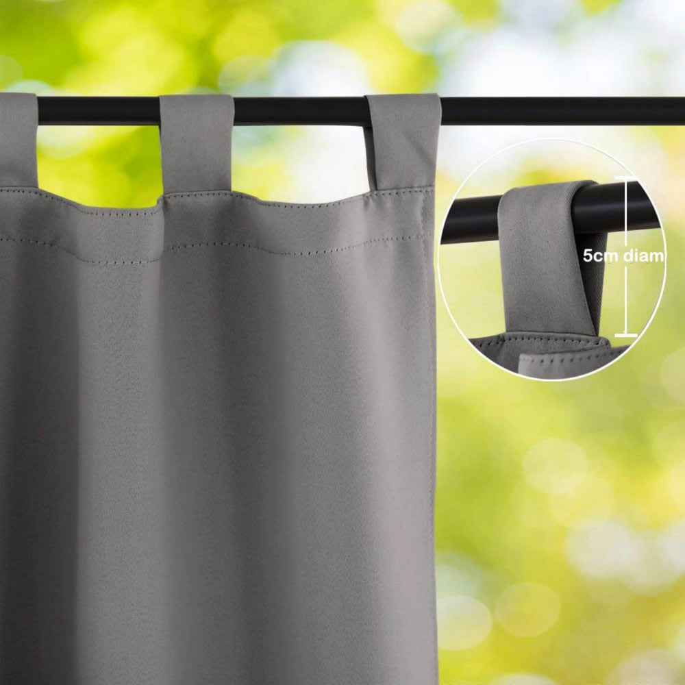 Rideau Extérieur Karom Gris - Version Signature