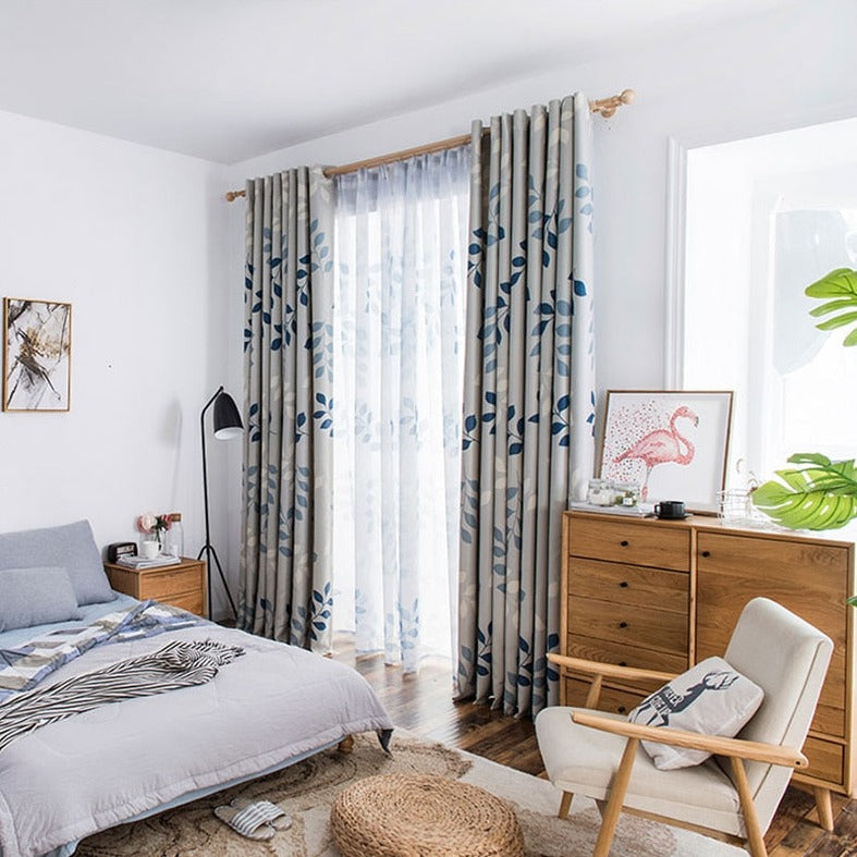 Rideau Jamma Bleu - Collection Jamma