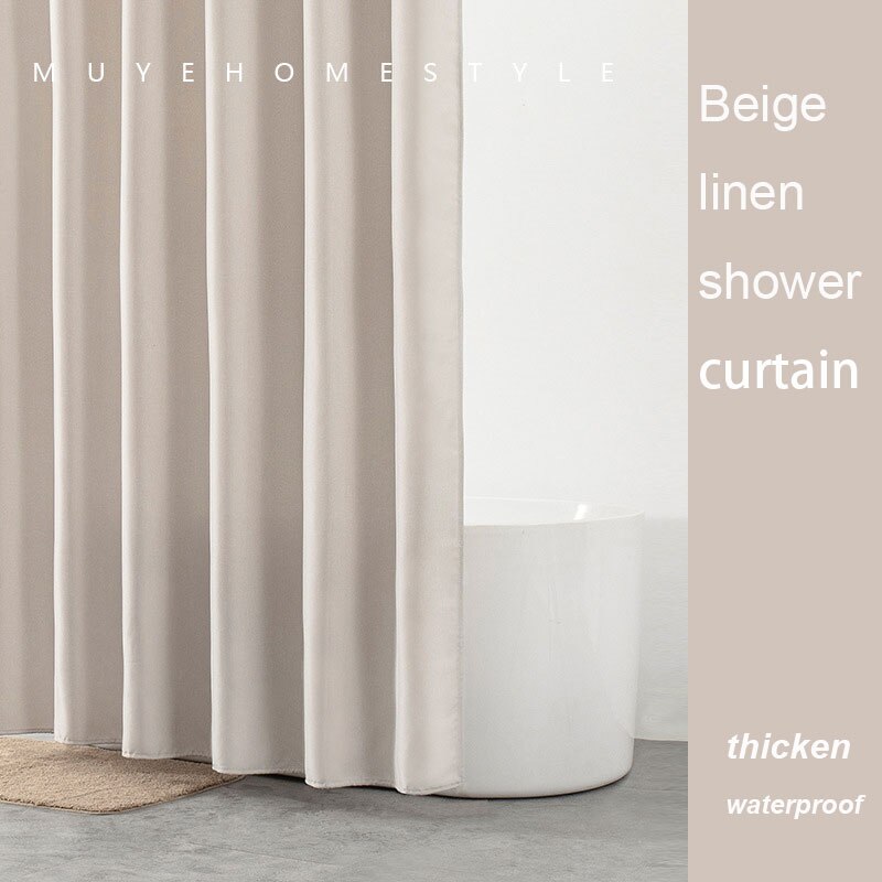 Rideau de Douche Nobi Beige — Signature