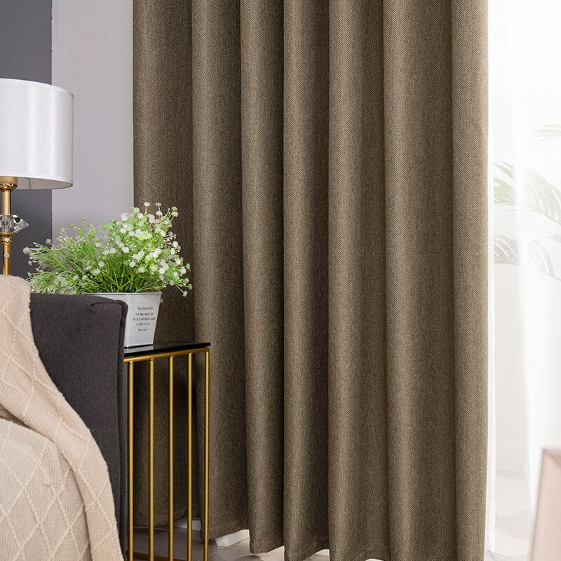 Rideau Occultant Tungo Marron Premium