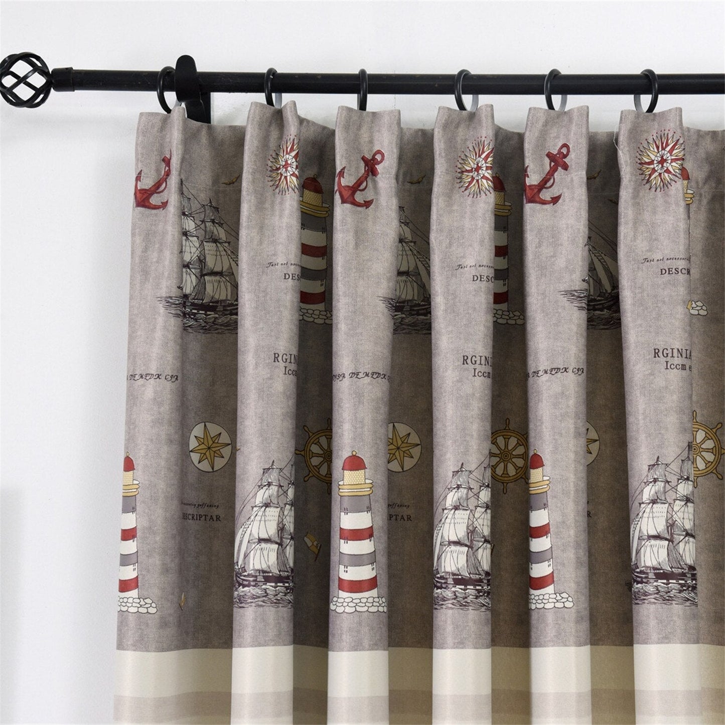 Rye Rideau Motif Marin