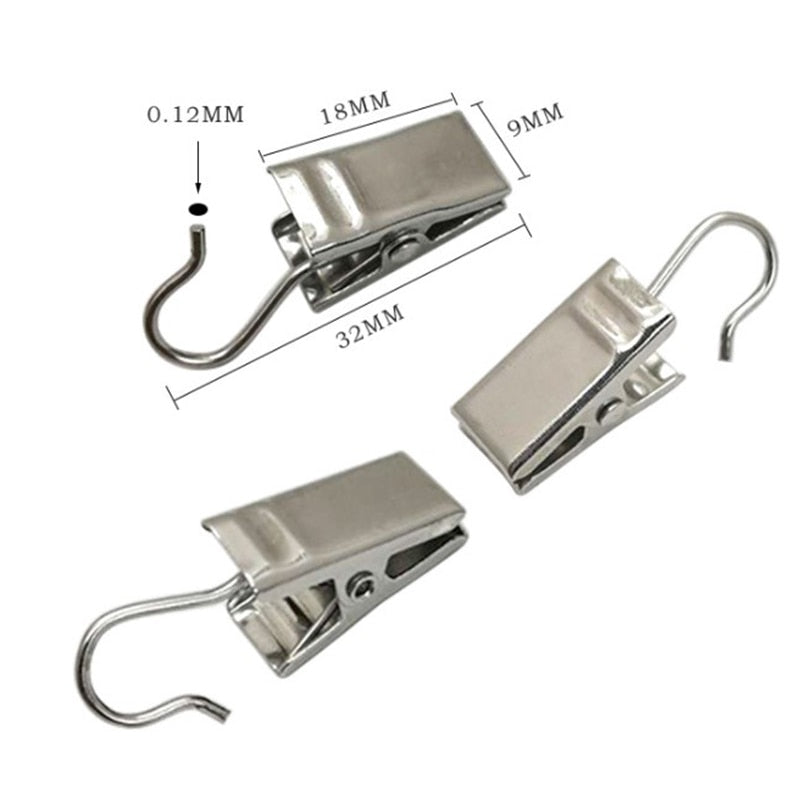 Tinky Crochets & Pinces pour Rideaux