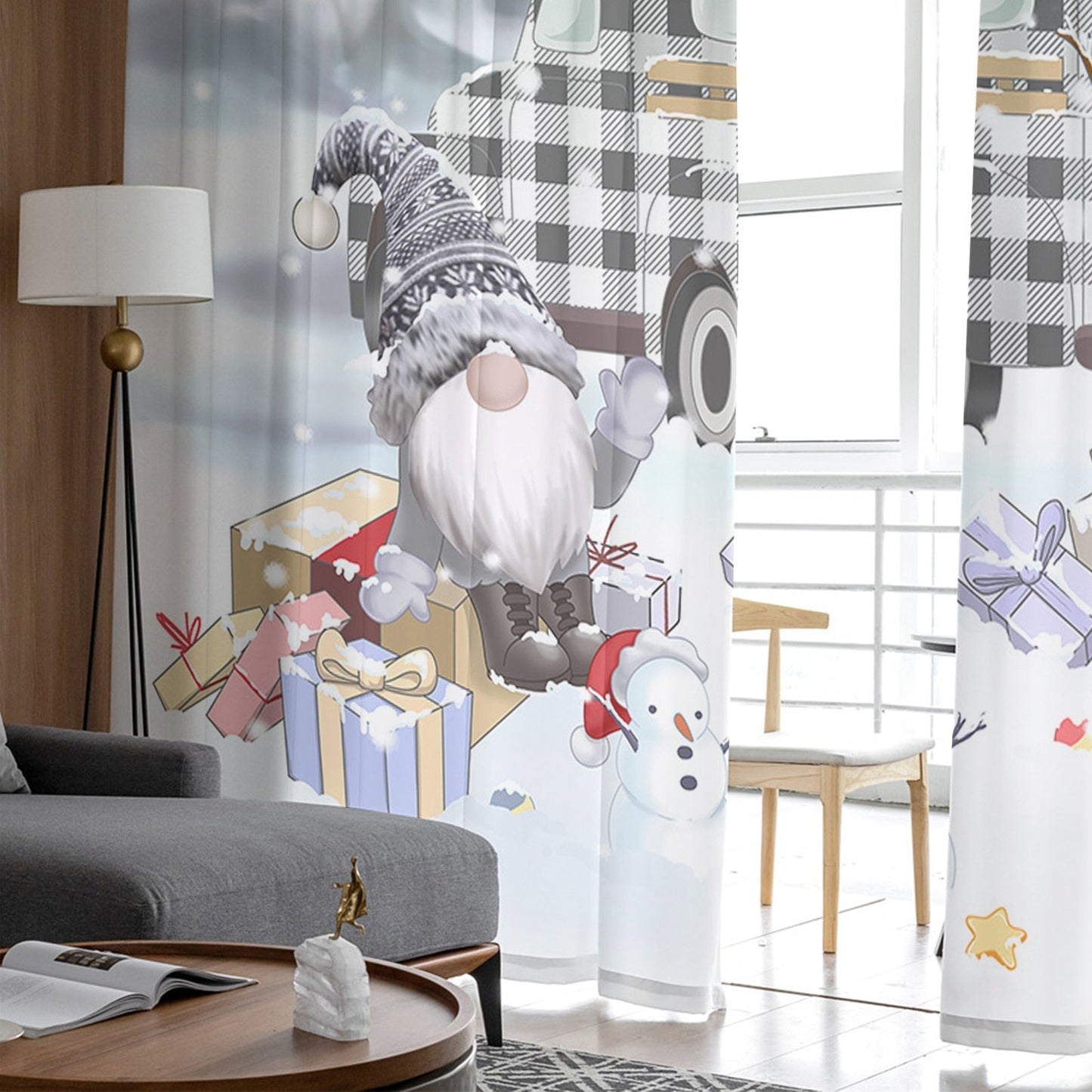 Rideau-Voilage Santa Claus Collection