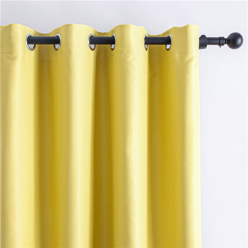 Rideau Occultant Salto Jaune Premium