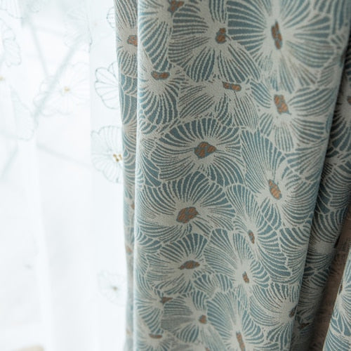 Neri Rideau Occultant Imprimé