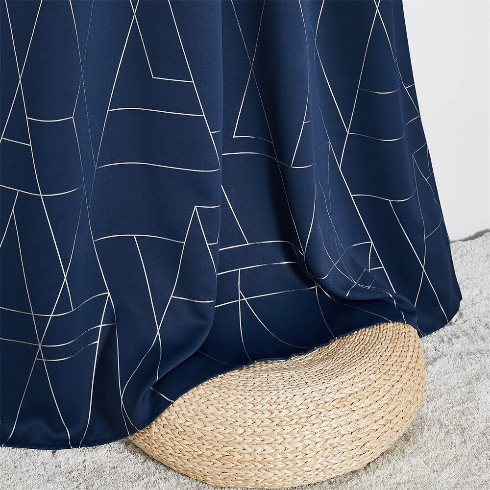 Rideau Occultant Hamina Bleu - Édition Signature