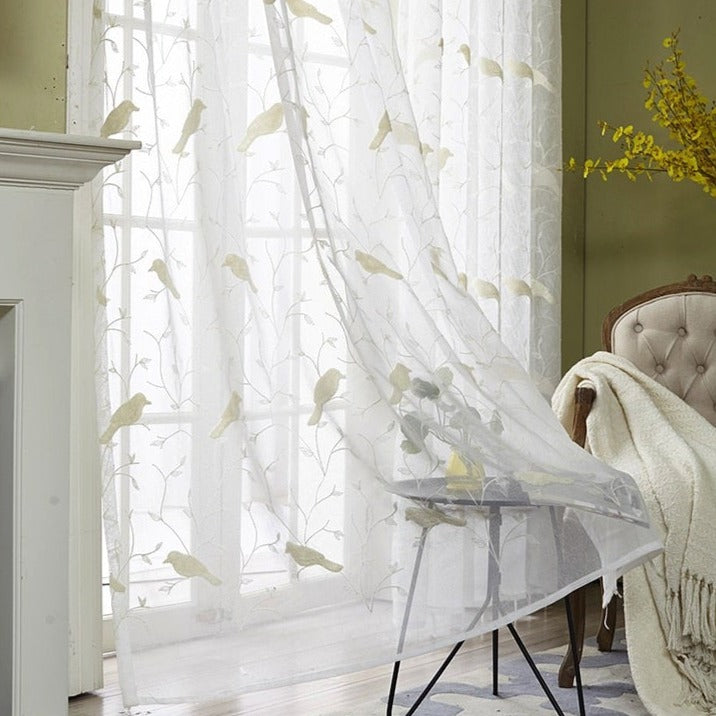 Birdy Rideau Voilage