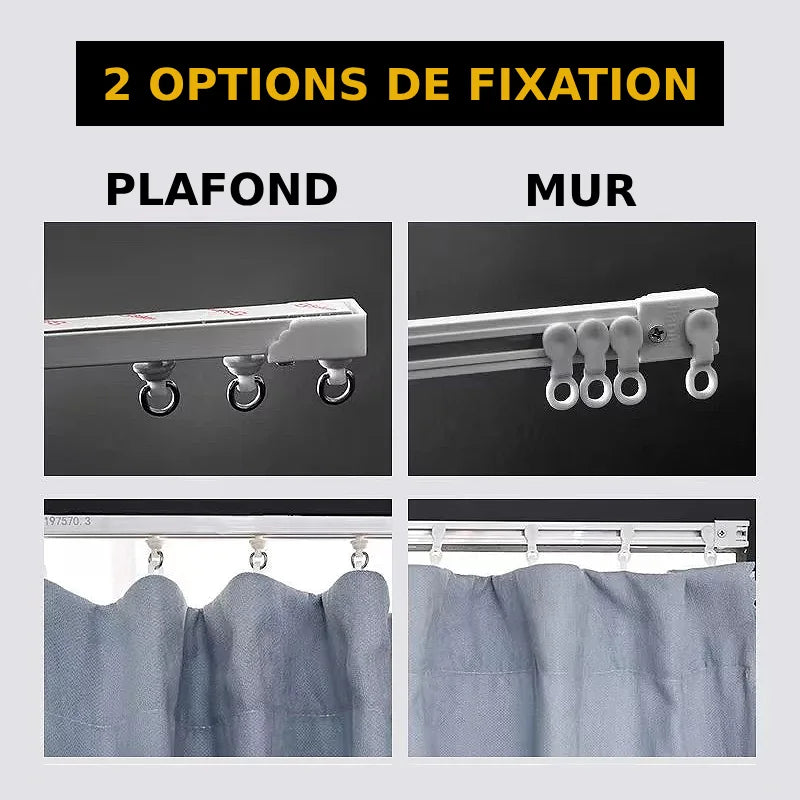 FreeRack Rail Rideau Sans Percer