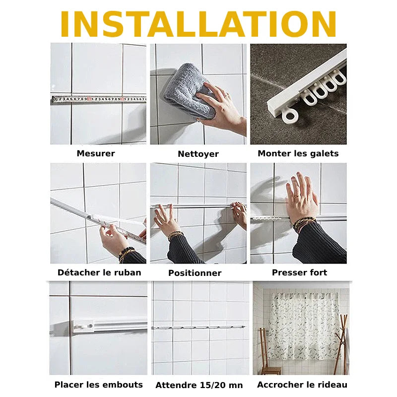 FreeRack Rail Rideau Sans Percer