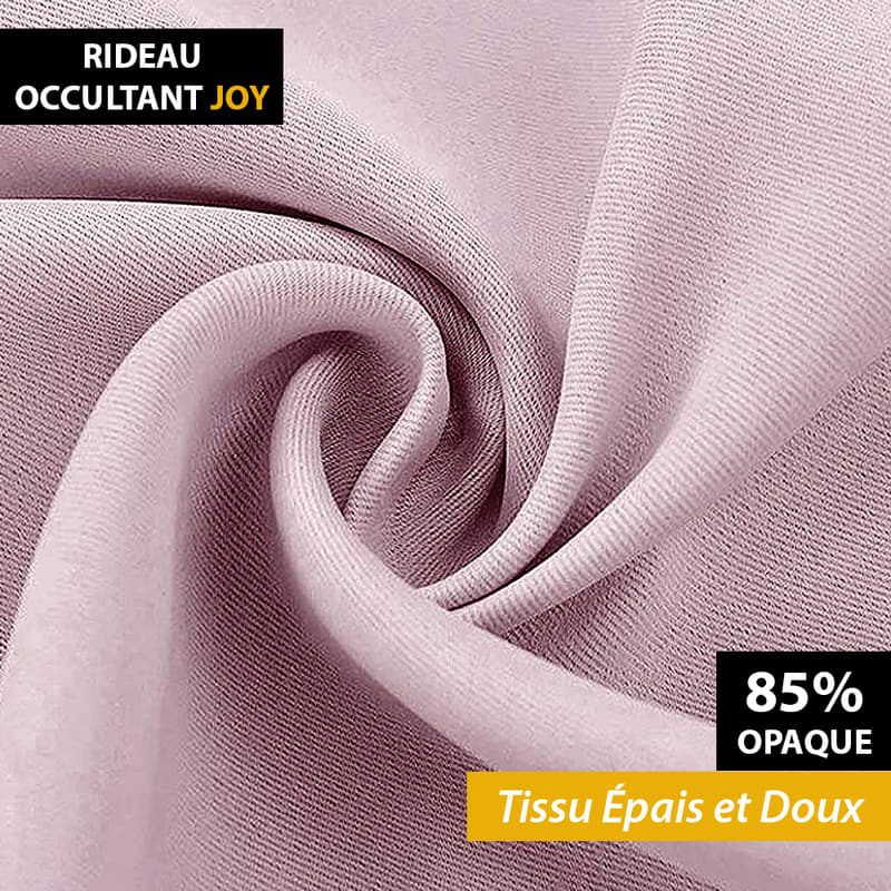 Joy Rideau Occultant Rose Pâle