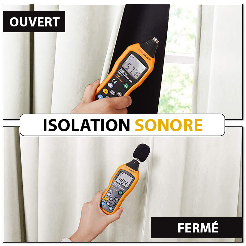 Rideau Thermique Light Moutarde Jaune